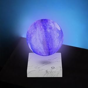 Floating moon light, Floating spinning moon, magnetic levitation lamp, magnetic levitating