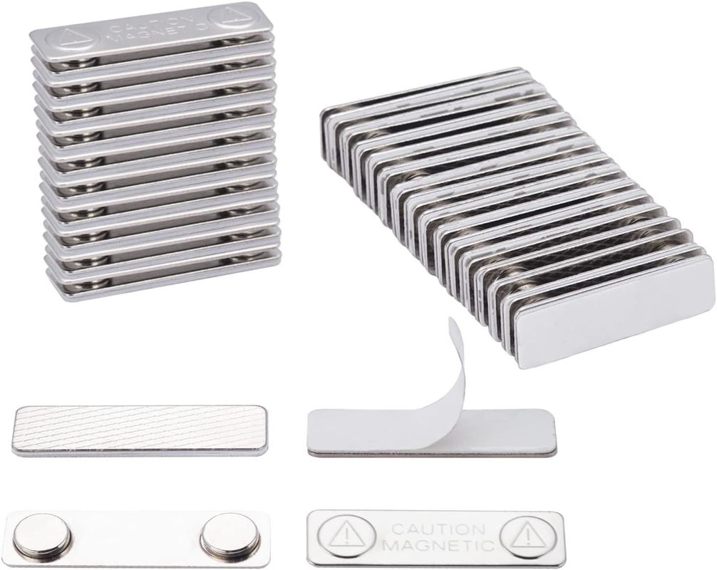 25 PCS Magnetiche personalizzate con 2 magneti al neodimio di alta resistenza