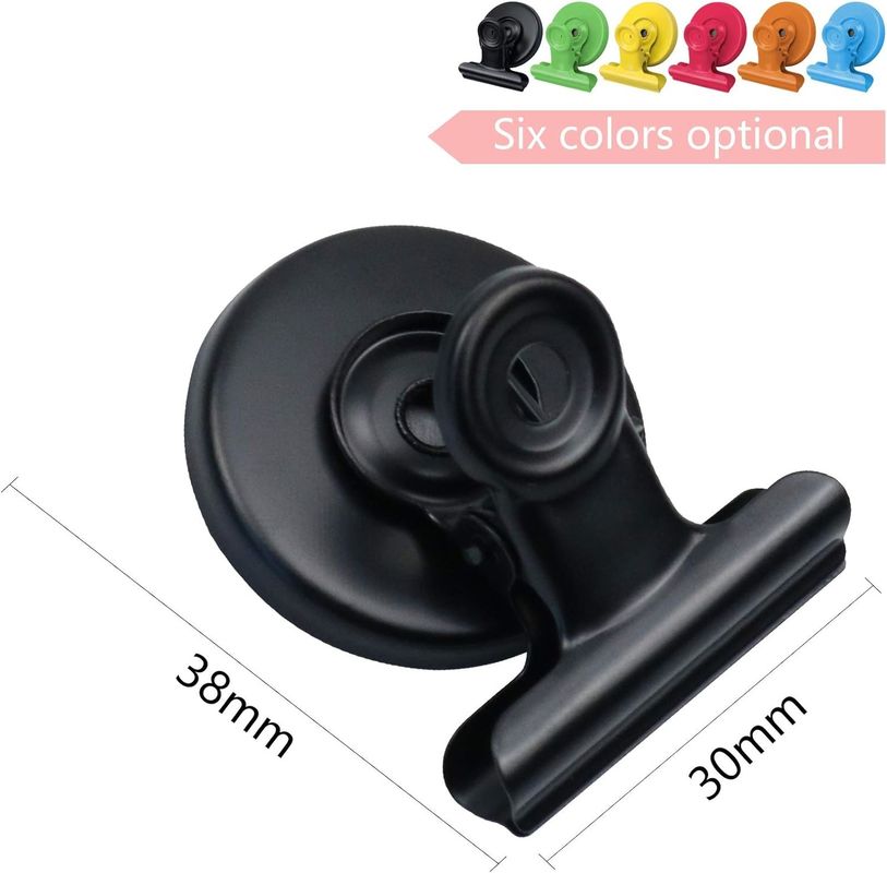 12PCS Clip magnetici pesanti per lavagne Lista di cartelloni di visualizzazione Fasciatori per l'insegnamento