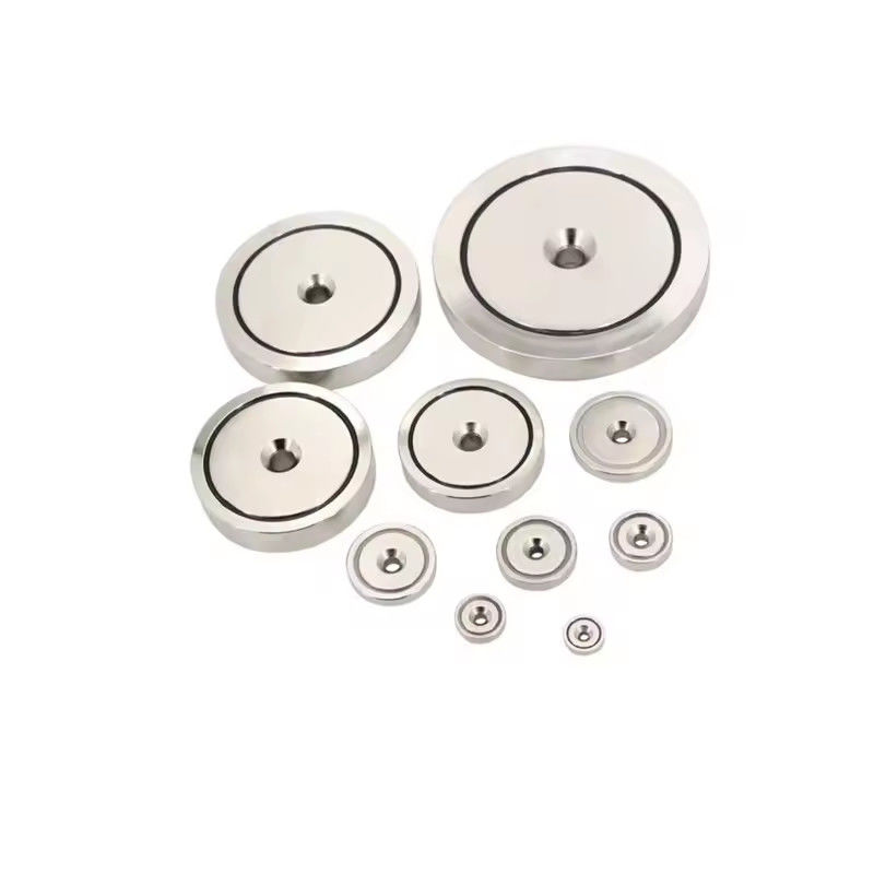 Magnete NdFeB al neodimio di alta qualità con controboraggio tipo B Magnet pot N52