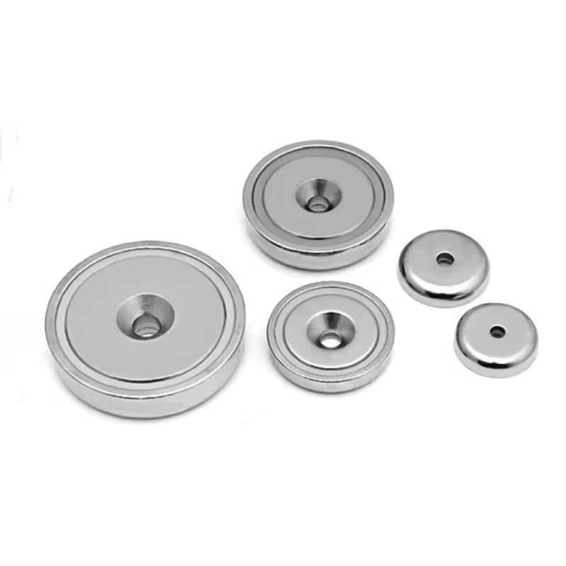 Magnete NdFeB al neodimio di alta qualità con controboraggio tipo B Magnet pot N52
