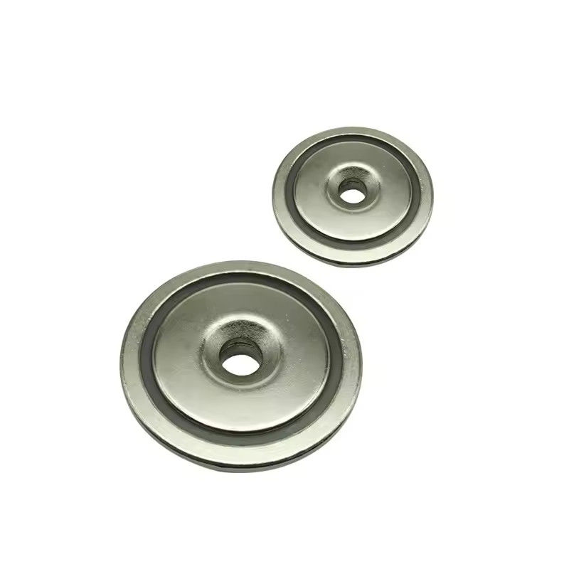 Magnete NdFeB al neodimio di alta qualità con controboraggio tipo B Magnet pot N52