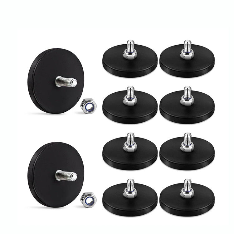 Magnete a base magnetica robusta multicolore rivestito di gomma per il mantenimento delle luci del tetto dell'auto