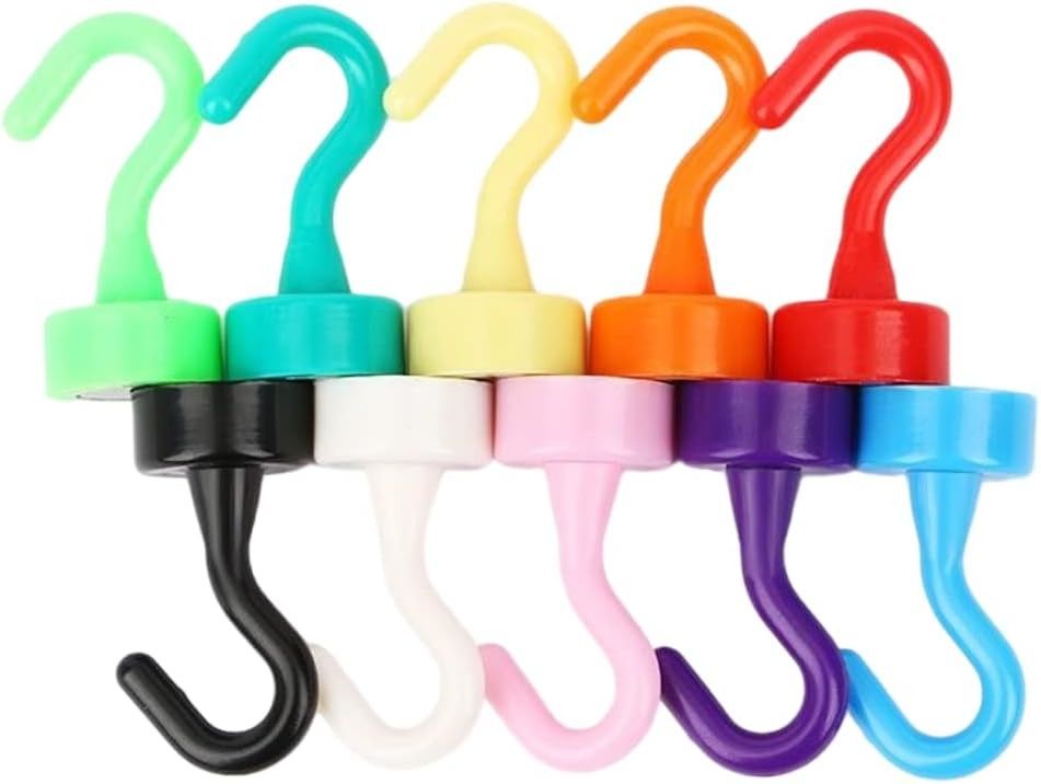 Colori decorativi Magnetic Hooks Magnetic Garage Hooks Certificato ISO FDA