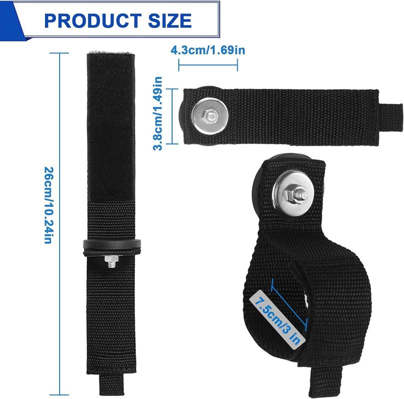 Strappo di appesa magnetica ergonomica con supporto per cavo di estensione