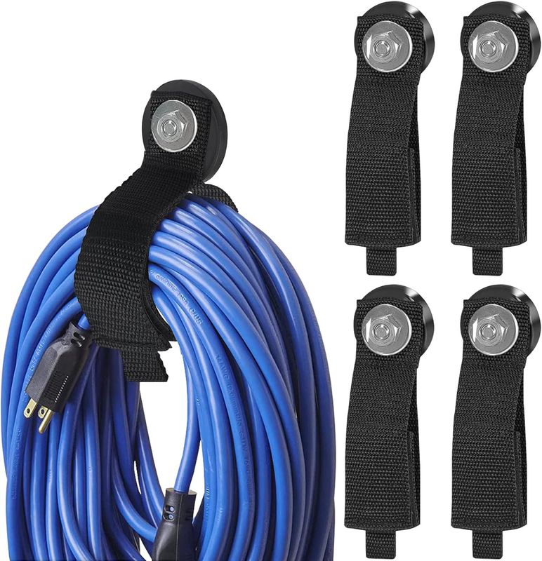 Strappo di appesa magnetica ergonomica con supporto per cavo di estensione