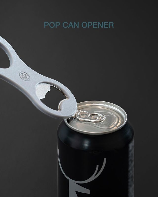 FDA 2 in 1 Apri bottiglie di birra magnetica per frigorifero e camper con catturatore di tappo