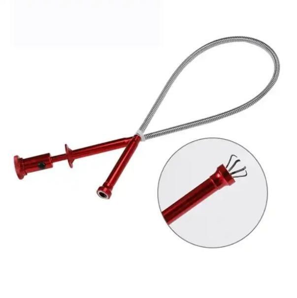 Acciaio inossidabile flessibile 2 piedi Magnetic Pick Up Claw Grabber Tool W/LED luce personalizzata per più usi
