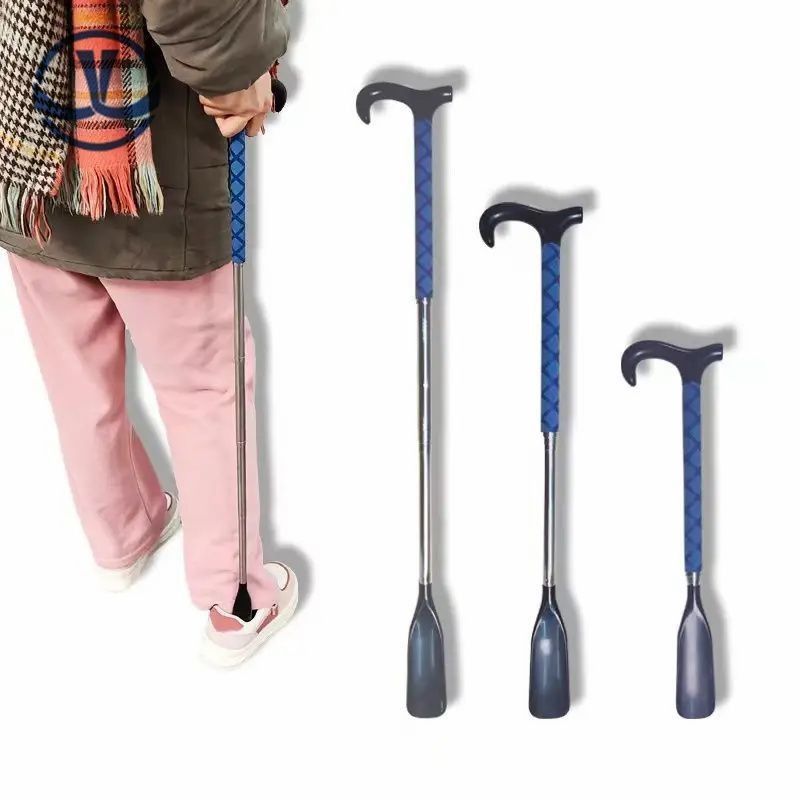 Magnetico estensibile Long Handle Shoehorn Telescopico Pieghevole Calzatura Corno per anziani Uomini Donne e Bambini per stivali e scarpe