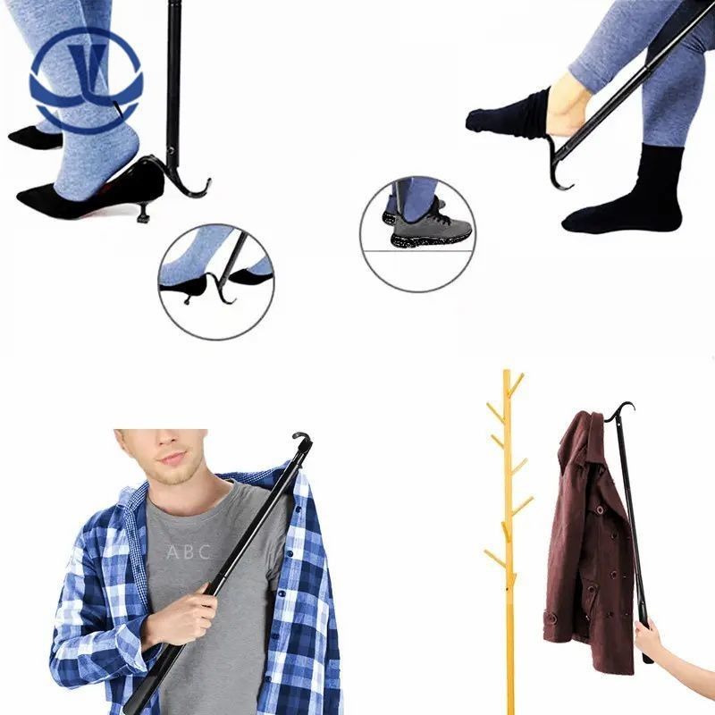 Magnetico estensibile Long Handle Shoehorn Telescopico Pieghevole Calzatura Corno per anziani Uomini Donne e Bambini per stivali e scarpe