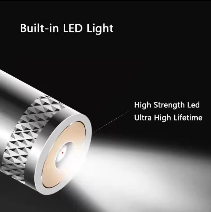 Strumento di raccolta magnetica telescopica a lungo raggio con luce a LED e magnete forte personalizzato