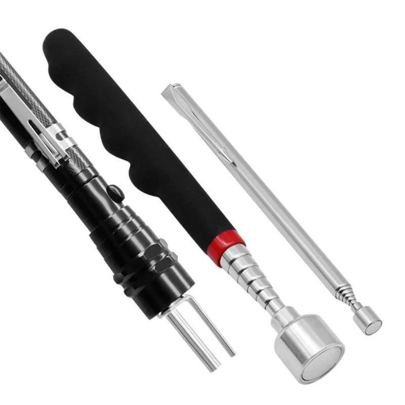 Strumento di raccolta magnetica stiletto in acciaio inossidabile tipo penna estensibile