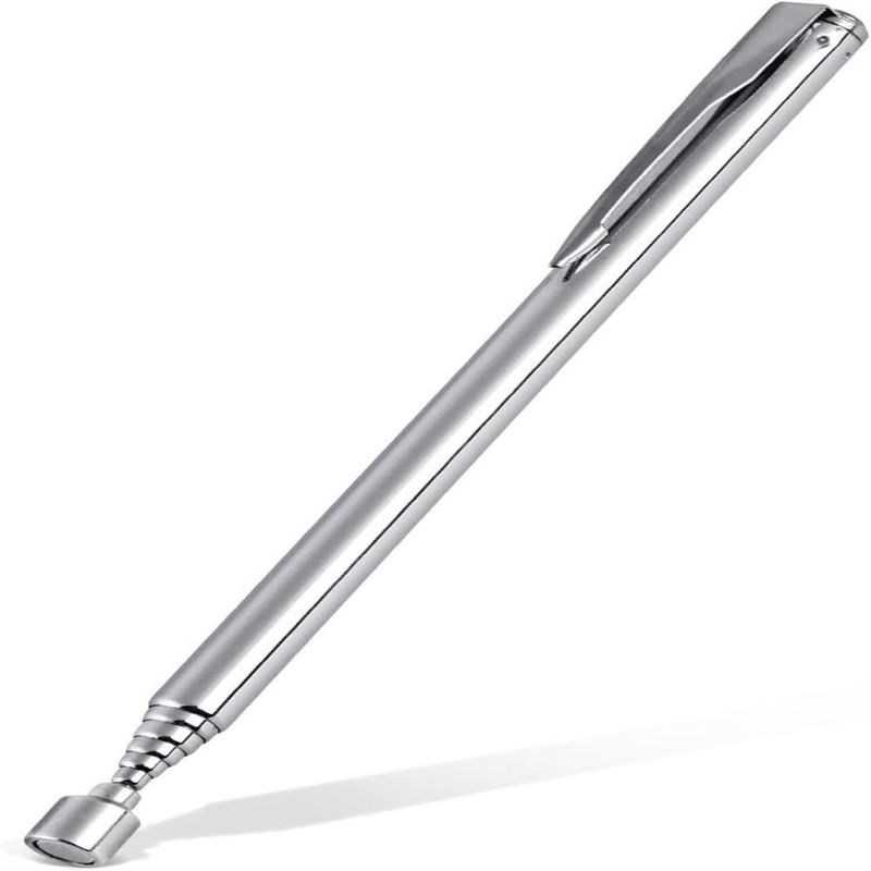 Strumento di raccolta magnetica stiletto in acciaio inossidabile tipo penna estensibile