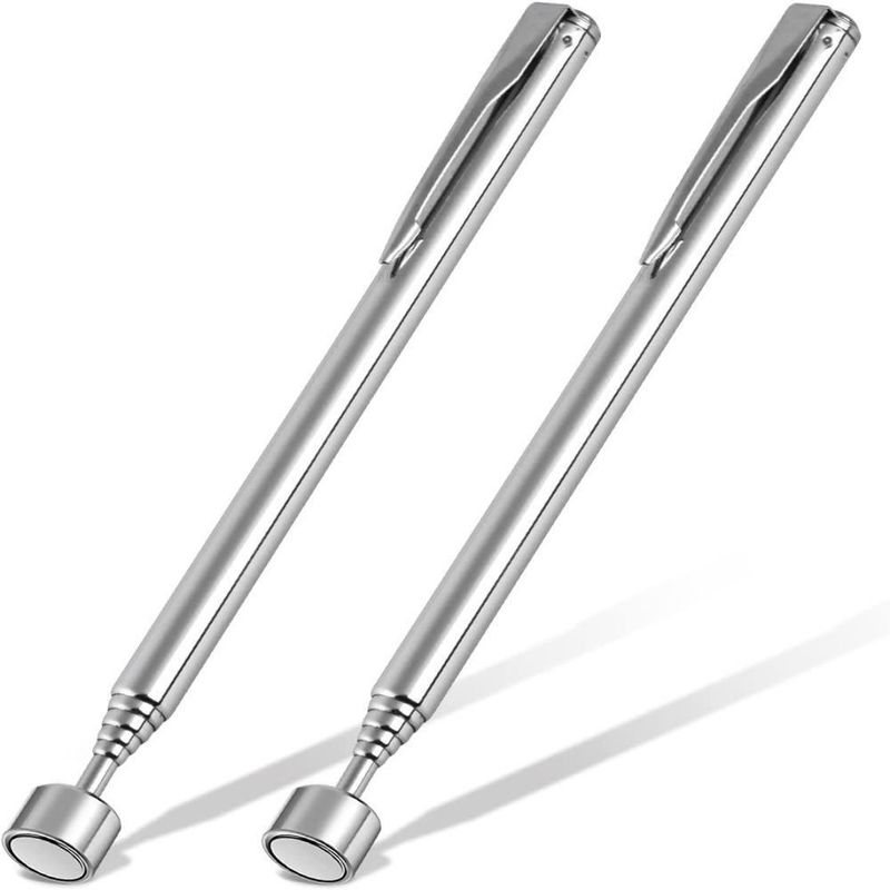 Strumento di raccolta magnetica stiletto in acciaio inossidabile tipo penna estensibile