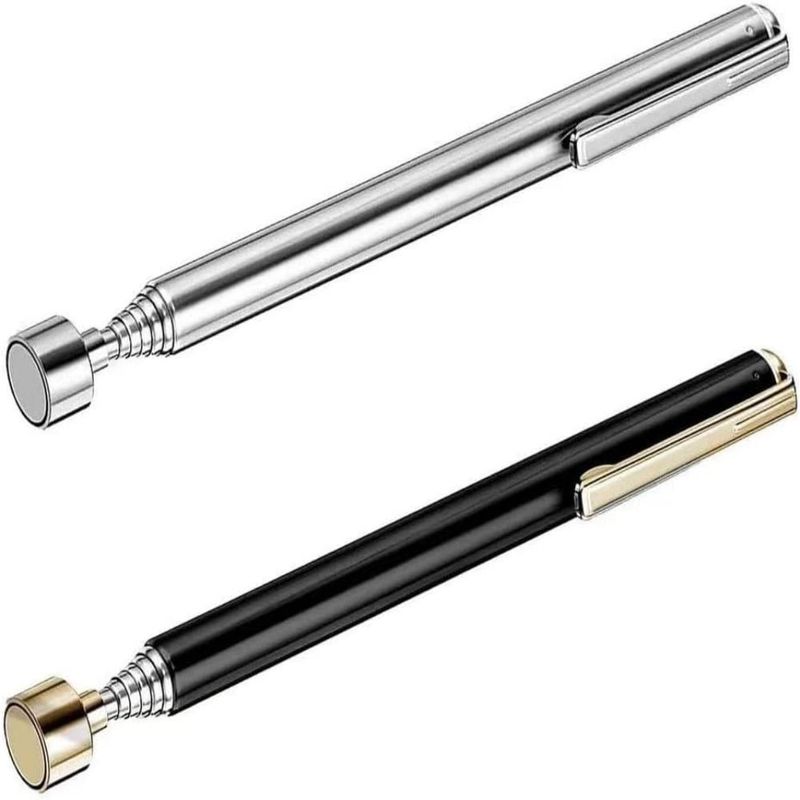 Strumento di raccolta magnetica stiletto in acciaio inossidabile tipo penna estensibile