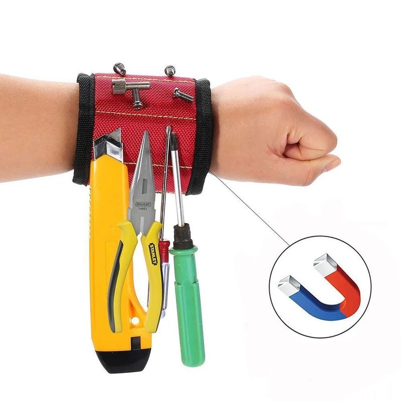 Pallone magnetico con borsa per attrezzi portatile a magnete per la conservazione degli attrezzi