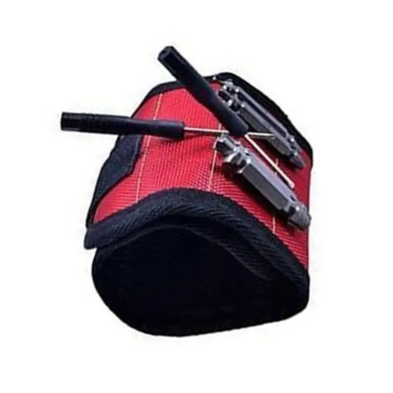 Bracciale Magnetico Borsa di attrezzatura portatile Magnete Elettricista Fascia di attrezzatura per polso Serramenti Unghie Perforazioni Bracciale