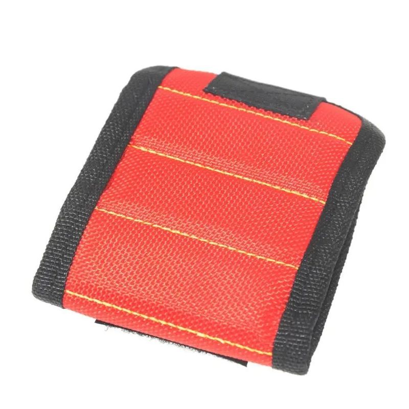 Stringente Magnetico Bracciale Borsa Strumento Oxford Stoffa Fascia Portatile viti Unghie Strumento