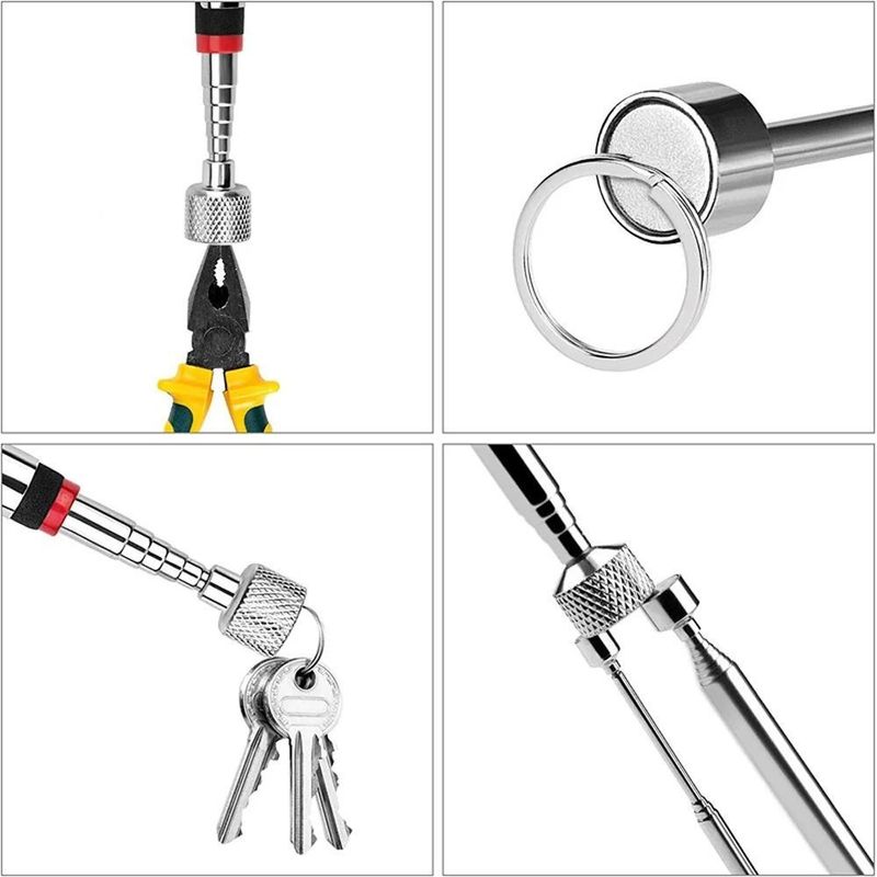 Telescopico Magnetic Pen con leggero Mini Magnet portabile pick up Tool estensibile Pickup Rod Stick per il pick up