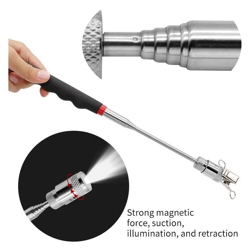 Magnete telescopico Mini Portatile Pesante Magnetico Pick-up Noce Set utensili domestici