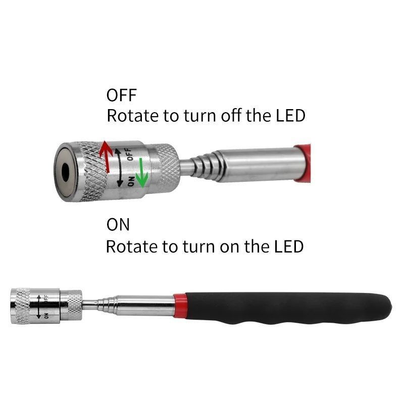 Magnete telescopico Mini Portatile Pesante Magnetico Pick-up Noce Set utensili domestici