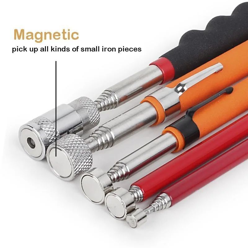 Strumento di raccolta magnetica robusta Telescopico regolabile Strumento di raccolta magnetica presa Magnetico estensibile