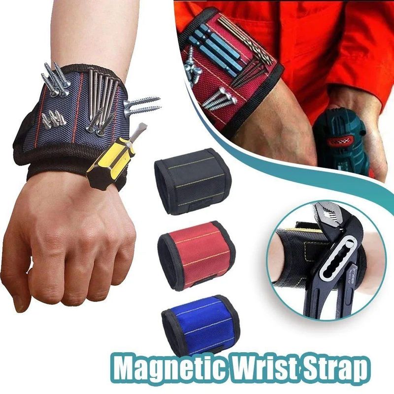 Kit di attrezzi per braccialetti magnetici portatili Stringa di attrezzi per braccialetti magnetici forti Strumento di raccolta telescopica