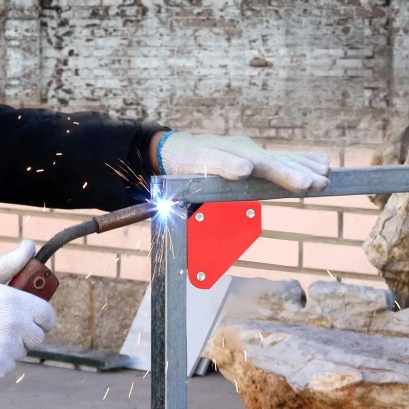 Possessori di saldature magnetiche saldatore multiangolare metallo fissatore di saldatura localizzatore saldatore magnete rete saldatura angolo localizzatore di saldatura