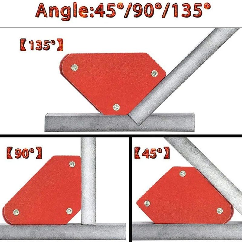 Possessori di saldature magnetiche saldatore multiangolare metallo fissatore di saldatura localizzatore saldatore magnete rete saldatura angolo localizzatore di saldatura