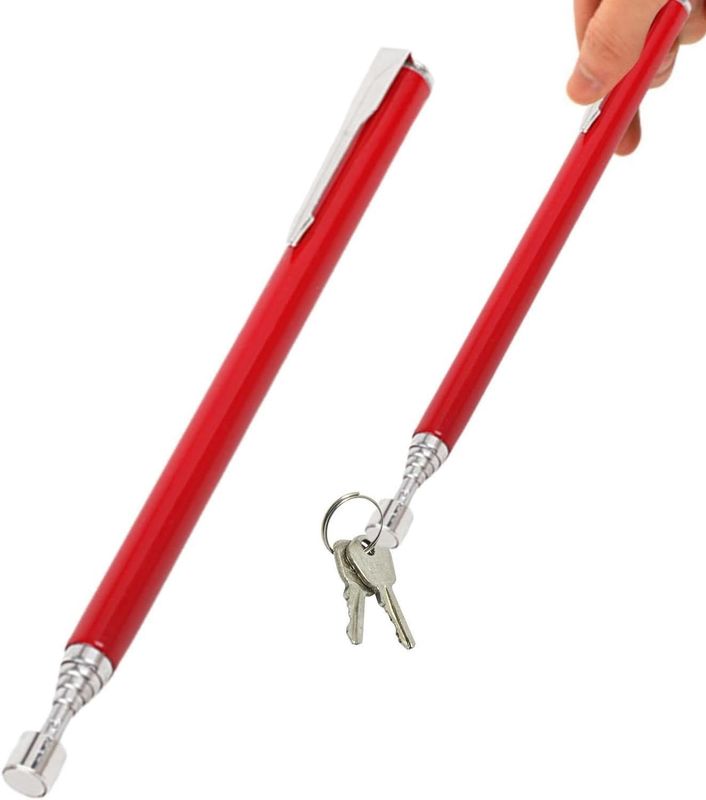 Telescopic Magnetic Pick Up Tool Strumento utile per viti Noci Pini, spazzini magnetici
