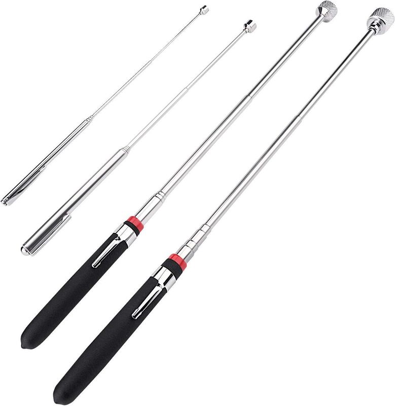 Telescopic Magnetic Pick Up Tool Strumento utile per viti Noci Pini, spazzini magnetici