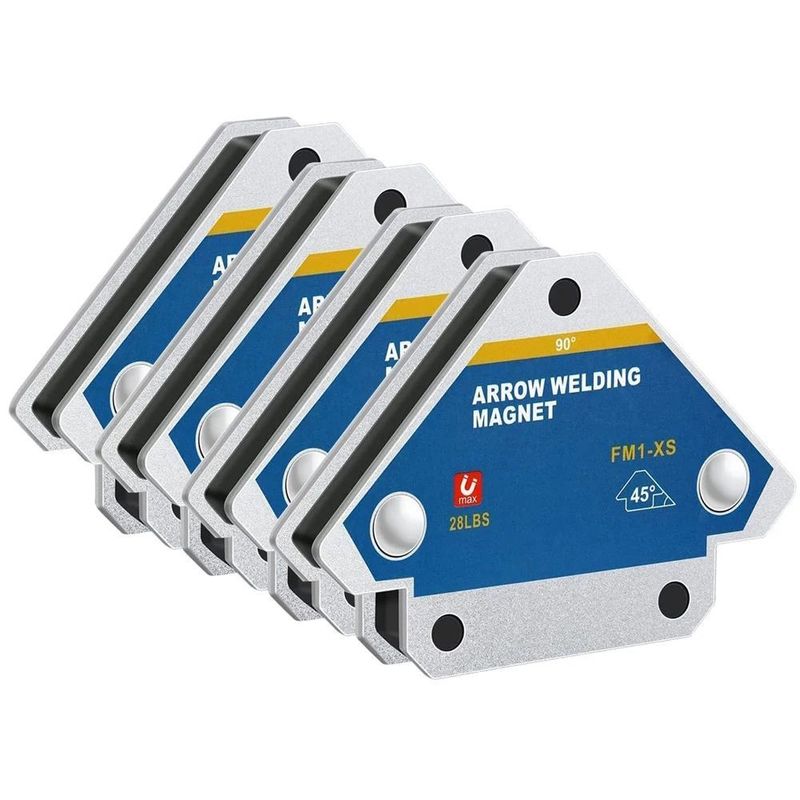 Tenitori di saldatura magnetica angolo saldatore freccia magnete saldatore fissatore posizionatore ferrite tenuta strumenti localizzatori ausiliari