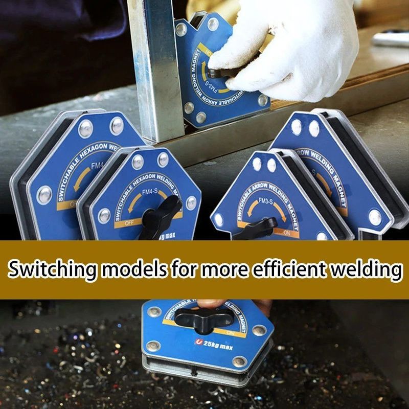 Tenitori di saldatura magnetica angolo saldatore freccia magnete saldatore fissatore posizionatore ferrite tenuta strumenti localizzatori ausiliari