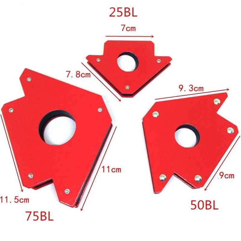 Saldatura tenitore magnetico ausiliario magnete forte posizionatore freccia 3 angolo potenza saldatura specialità strumento localizzatore