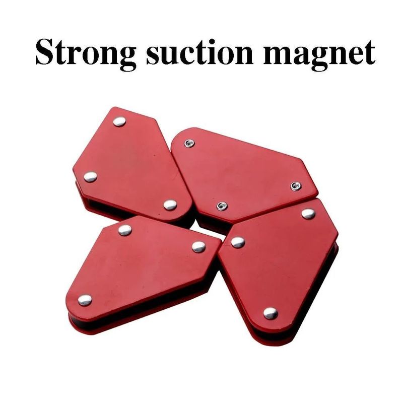 Possessori di saldatura a doppio interruttore 90° 55/110lbs Fissatore di saldatura magnetico Ferrite Strumenti di localizzazione ausiliari