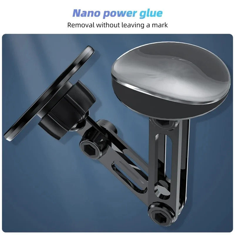 360° ruota Tenitore di telefono per auto magnetico forte per Magsafe Sosta telefonica pieghevole Magnete di ventilazione montato Supporto GPS per telefono 14 13