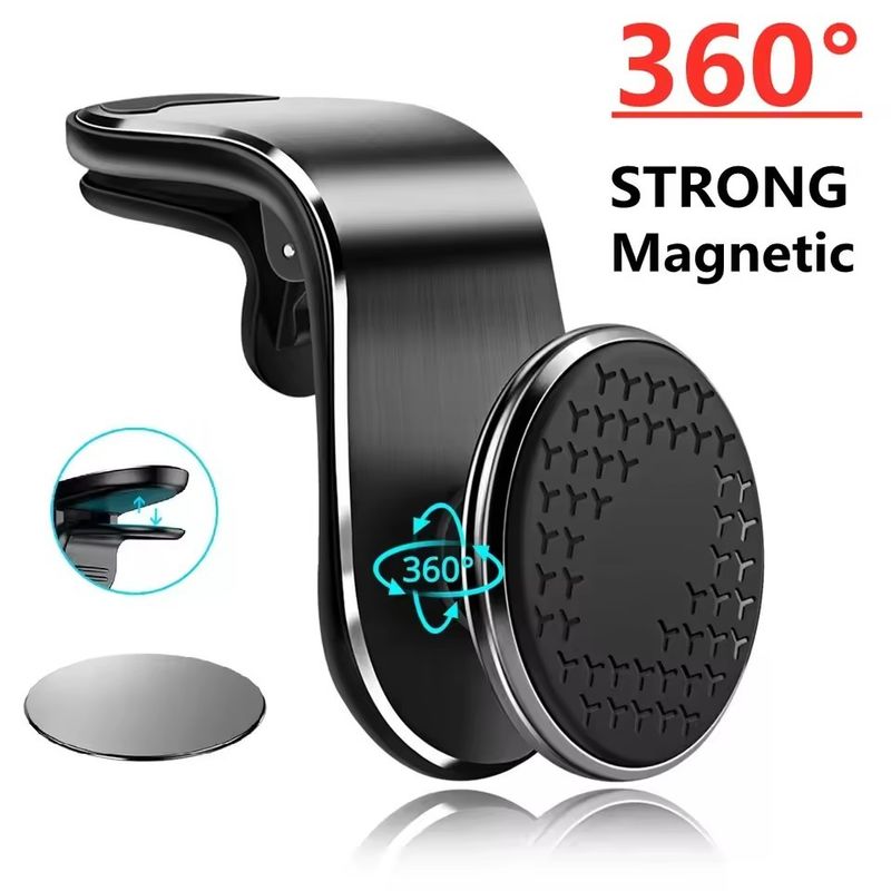 Car Magnetic Phone Holder Stand Air Vent Magnet Car Mount GPS Smartphone Mobile Support In Car Bracket per iPhone Xiaomi Samsun