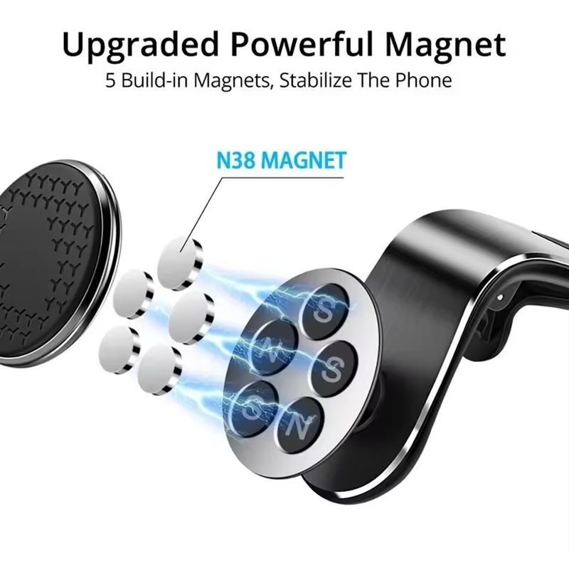 Car Magnetic Phone Holder Stand Air Vent Magnet Car Mount GPS Smartphone Mobile Support In Car Bracket per iPhone Xiaomi Samsun