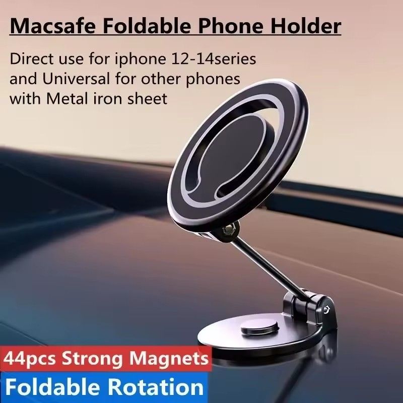 1080 Magnetic Car Phone Holder Magnet Car Bracket Mount Cell Smartphone Support in Car Per iPhone 15 14 13 12 11 Samsung